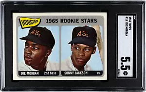 SGC 5.5 - 1965 Topps # 16 Joe Morgan RC Houston Colt.45s/Astros ROOKIE STARS HOF - Bild 1 von 7