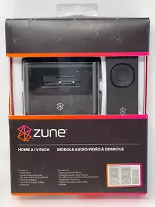 Microsoft Zune Home AV Pack Remote Power AC Adapter Sync Charger Dock H7A-00001. - Picture 1 of 11