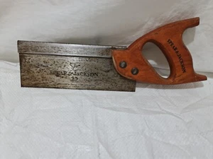 Spear & Jackson Sheffield  tenon saw  8 inch  blade   MODEL no 22 - Picture 1 of 14