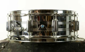 1980s Tama 5x14 Model 8065 Imperialstar Powerline Steel Snare Drum - Picture 1 of 9