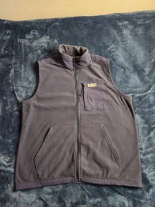 Outdoor Research Waffle Fleece Mix Vest Mens Size XL Navy Blue Full Zip Hiking - Picture 1 of 10
