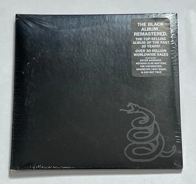 Metallica Black Album Remastered Brand New Original Packaging CD Foto 1 de 2