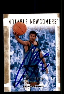 Tarjeta de baloncesto firmada automática Corey Brewer 2007-08 Fleer Hot Prospects #NN-4 Foto 1 de 2