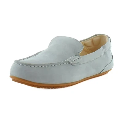 Mocasines sin cordones para mujer Hush Puppies Cora gris tranquilo azul claro nobuck talla 7,5 Foto 1 de 4