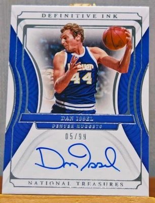 Autógrafos de tinta definitiva Dan Issel 2021-22 National Treasures/99 #DI-DAN Foto 1 de 2