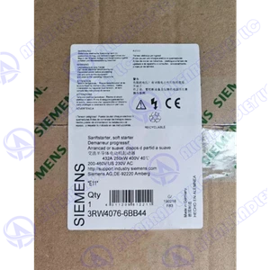 3RW4076-6BB44 Siemens Soft Starter 250KW Expedited Shipping UPS Express ZR - Picture 1 of 6