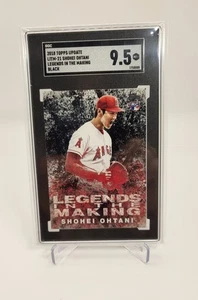 2018 Topps Legends in the Making Shohei Ohtani RC BLACK SP LITM-2 SGC 9.5 MINT+ - Bild 1 von 2