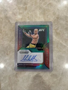2021 Panini Prizm UFC Sensational Signatures Green Marlon Moraes #SS-MMS Auto - Bild 1 von 5