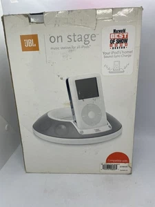 JBL On Stage Speaker for iPod TEAD-48-180800 with AC Adapter - Picture 1 of 7