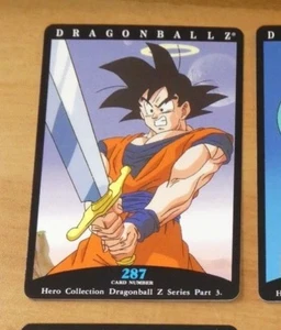DRAGON BALL Z DBZ HERO COLLECTION PART 3 CARD REG REGULAR CARTE 287 MINT NEUF - Picture 1 of 2