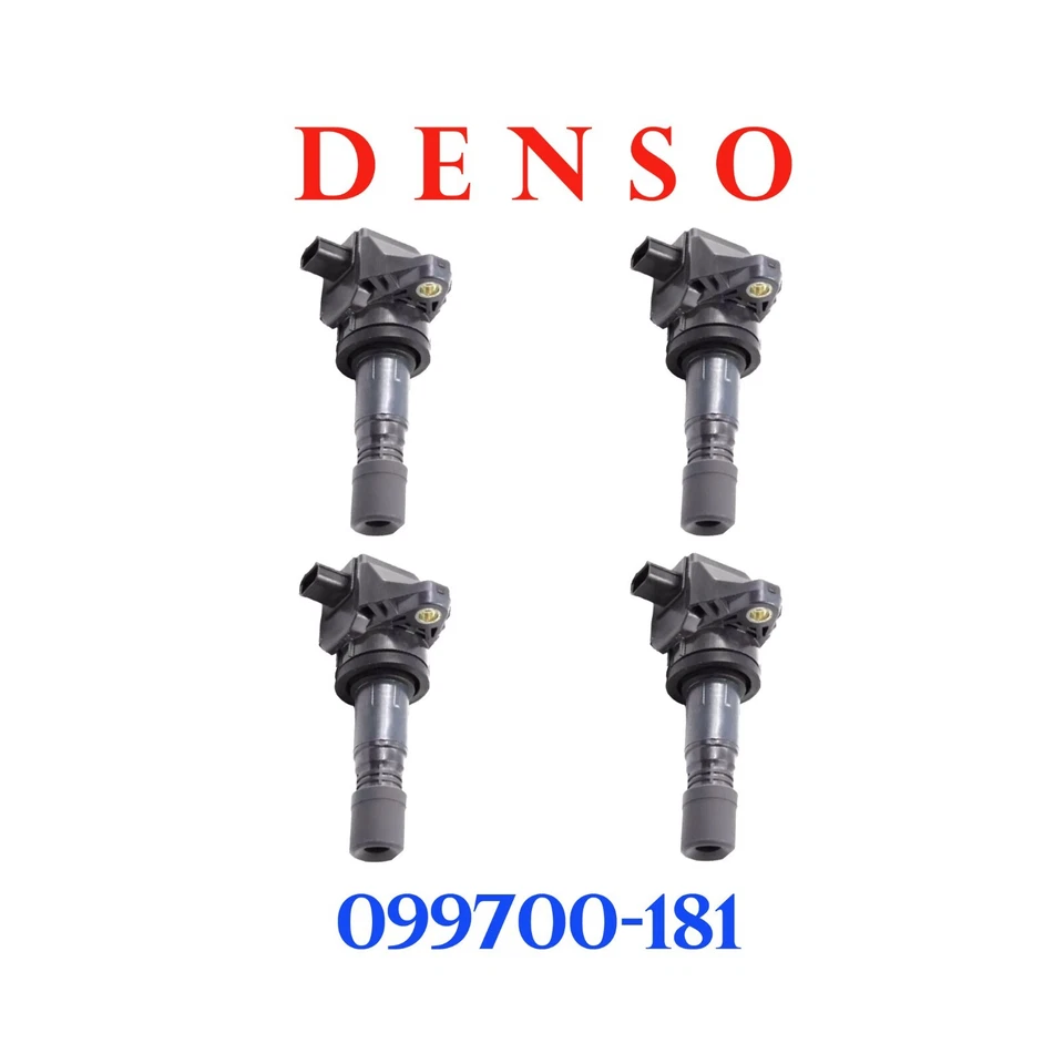 4 bobinas de encendido OEM DENSO para Honda Civic HRV 2012-2017, Acura I4, 099700-181 Foto 1 de 1