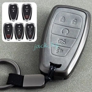 Llavero de cuero metálico para coche para Chevrolet 2 3 4 5 botones - Imagen 1 de 13