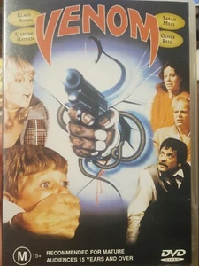VENOM RARE DVD KLAUS KINSKI STERLING HAYDEN SARAH MILES & OLIVER REED SNAKE FILM - Picture 1 of 3
