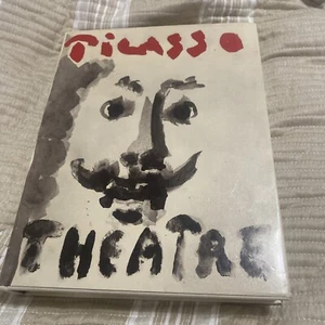 Picasso Theatre by Douglas Cooper 1987 Vintage Hardcover Coffee Table Book - Imagen 1 de 5