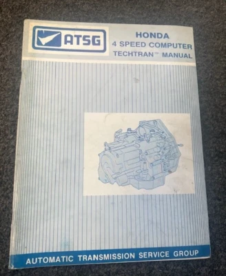 ATSG HONDA 4 SPEED COMPUTER TECHTRAN MANUAL - Image 1 of 3