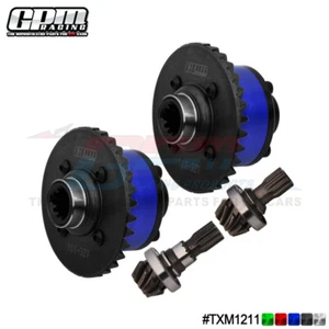 GPM Carbon Steel +7075 Alu F & R Complete Differential For TRAXXAS X-Maxx XRT - Picture 1 of 14