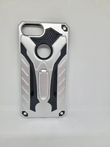 zizo static series shockproof case compatible with iphone 8plus/7plus silver - Picture 1 of 5