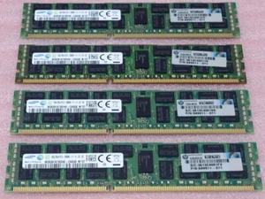 Samsung 32 GB (4x8 GB) PC3-12800R 1600 MHz DDR3 ECC memoria M393B1K70DH0-CK0Q8 - Foto 1 di 3
