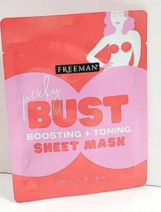 Freeman Perky Bust Boosting and Toning Sheet Mask 1 Pair.  - Picture 1 of 3