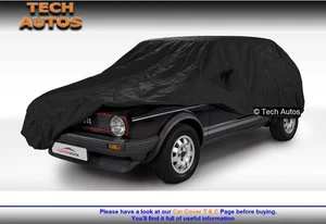 Indoor Black Dust Cover Lightweight Sahara Volkswagen Golf Mk1 - Picture 1 of 10