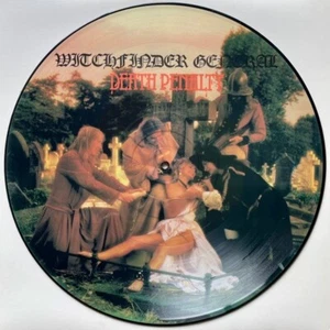 Witchfinder General - Death Penalty LP Heavy Metal Records – HMR PD 8 1982 - Picture 1 of 3