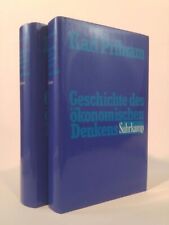 Geschichte des ökonomischen Denkens [Neubuch] Pribram, Karl und Horst Brühmann:
