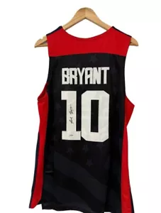 USA team Kobe Bryant Jersey Hand Signed Blue Autographed PSA/DNA - Picture 1 of 8
