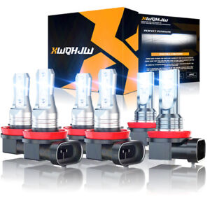 For LEXUS CT 200H 2011-2017 Combo LED Headlight & Fog Lights Bulbs Kit 6000K