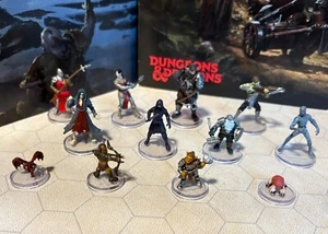 D&D Icons of the Realms: *COMMON LOT - Adventure's from Baldur's Gate - 12 figs - Picture 1 of 1