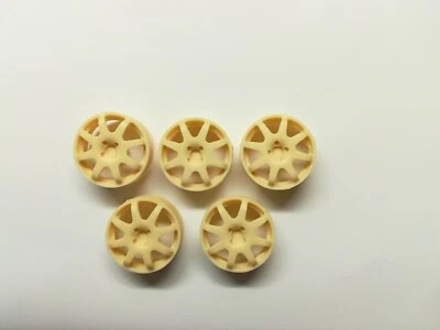 Set 5 Cerchi wheels 1/18 Speedline Renault Clio Williams  Rally Transkit Norev  - Immagine 1 di 3