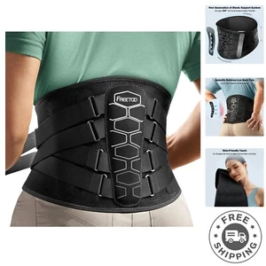 Back Braces for Lower Back Pain Relief with Pulley System,Lumbar Support Belt... - Picture 1 of 10