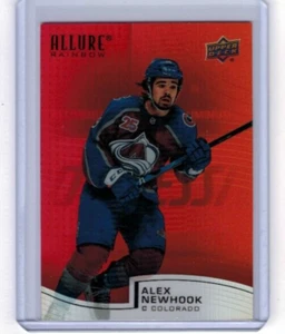 2021-22 Upper Deck Allure Alex Newhook Red/Orange Rainbow Rookie RC (R-36) - Picture 1 of 1