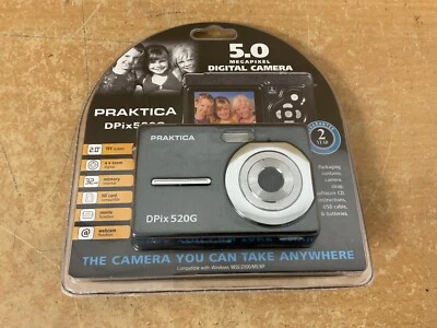 Praktica Dpix 5201G 5MP Compact Digital Camera Brand New Sealed Unused - Image 1 of 4