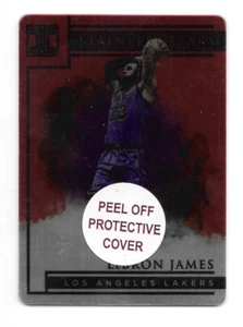 2019-20 Panini Impeccable Stainless Stars Red 05/60 LeBRON JAMES #17 Lakers - Bild 1 von 4