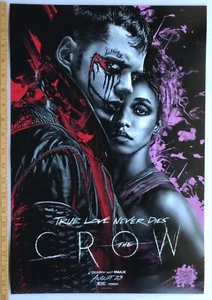 THE CROW Poster 13x20 SDCC 2024 San Diego Comic Con Exclusive Promo NEW - Picture 1 of 5
