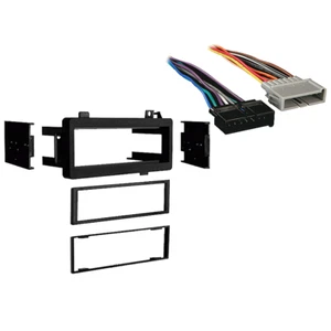 Fits Chrysler E-Class 84-93 Single DIN Stereo Harness Radio Install Dash Kit - Picture 1 of 3