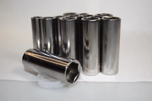 EACH - USA Craftsman Sockets 6pt/SAE & Metric/-G-/1/4" Drive Deep Well (BOX-3) - Bild 1 von 38