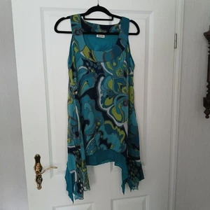 Schönes Top Tunika Minikleid Gr. M/L - Bild 1 von 2