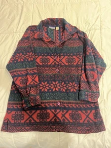 VINTAGE North Crest Zip Up Size LARGE - Picture 1 of 4