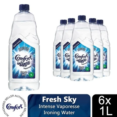 Comfort Intense Vaporesse Fresh Sky Ironing Water with Intense Freshness 6pk, 1L - Image 1 of 4