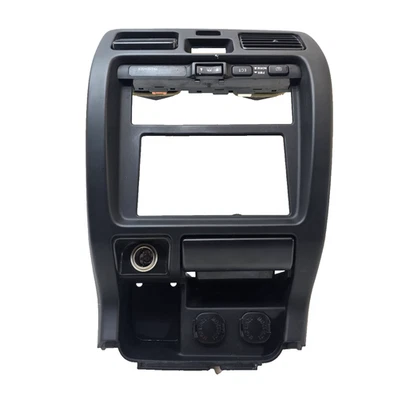 Toyota 4Runner 1999-2002 tablero central radio embellecedor bisel ventilaciones negro envolvente HVAC Foto 1 de 4