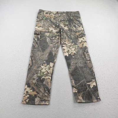 Pantalones deportivos vintage Jerzees para exteriores grandes roble musgo camuflaje carga sudaderas EE. UU. Foto 1 de 4