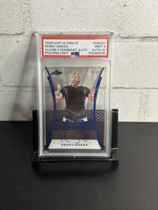 Leaf Ultimate Kenny Omega Clearly Dominant 2020 automático #CDKO1 PSA 9 (auto 10) - Imagen 1 de 17