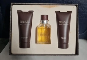 AGUA SANDALO A. DOMINGUEZ EAU TOILETTE 10ML + GEL + AFTER SHAVE 100 ( caja... - Imagen 1 de 1