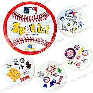 Major League Baseball Spot It! MBL Matching Card Game, Party Games Memory Game - Picture 1 of 4