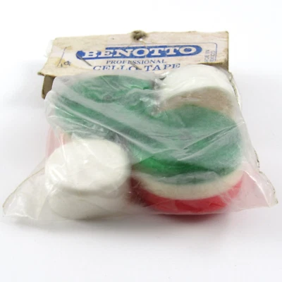 Benotto Professional Cello Tape  handlebar wrap Italian tricolor red/white/green - Image 1 of 4