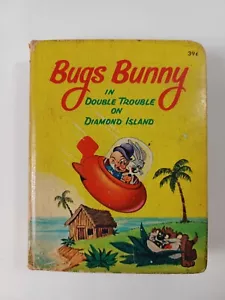 Bugs Bunny in Double Trouble on Diamond Island - A Big Little Book 1967 HB - Picture 1 of 14