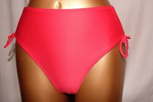 ANTIGEL by Lise Charmel hoher Bikini-Slip LA VOGUEUSE corail vogue rot NEU - Picture 1 of 2