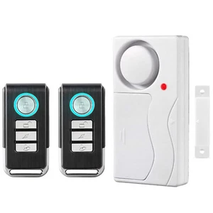 Apartment Home Security Magnetic Sensor Alarm Loud Horn with 2 Remote Control US - Picture 1 of 12