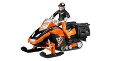 BRUDER Snowmobile With Driver and Accessories - 63101
